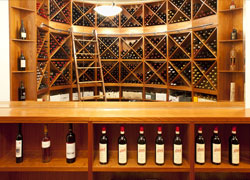 Close up of wine Cellar